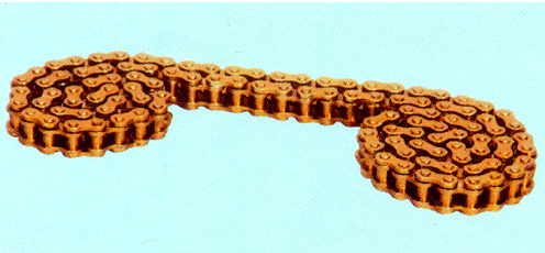 Polish (Brass Ploted) Roller Chain